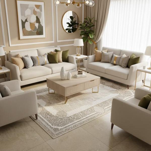 سجادة الحرير العصري – مقاس (2 × 3 متر)