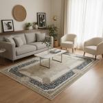 سجادة حرير -وزن ثقيل مقاس (3 × 2 متر)