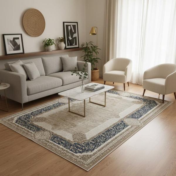 سجادة حرير -وزن ثقيل مقاس (3 × 2 متر)