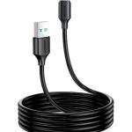 جوي روم كابل USB إلى لايتنينج للشحن السريع ومزامنة البيانات بقوة 2.4 أمبير لجهاز آيفون وآي باد بطول 1 متر أسود