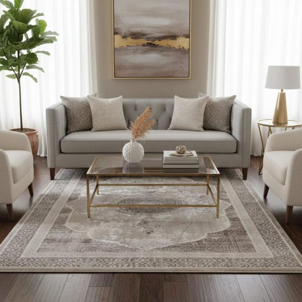 سجادة مودرن حرير - وزن ثقيل