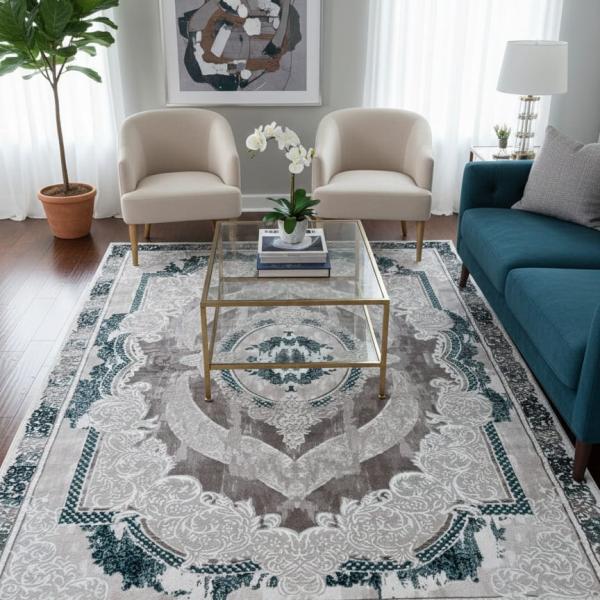 سجادة مودرن حرير - وزن ثقيل