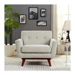 كرسي زان لون رصاصي مقاس 70 × 80 × 60 سم