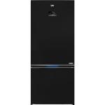 Beko RCNE590E35ZB ثلاجة بيكو نوفروست مع فريزر سفلي، 509 لتر/ 18 قدم مكعب، ضاغط عاكس بروسمارت، تحكم رقمي ، أسود