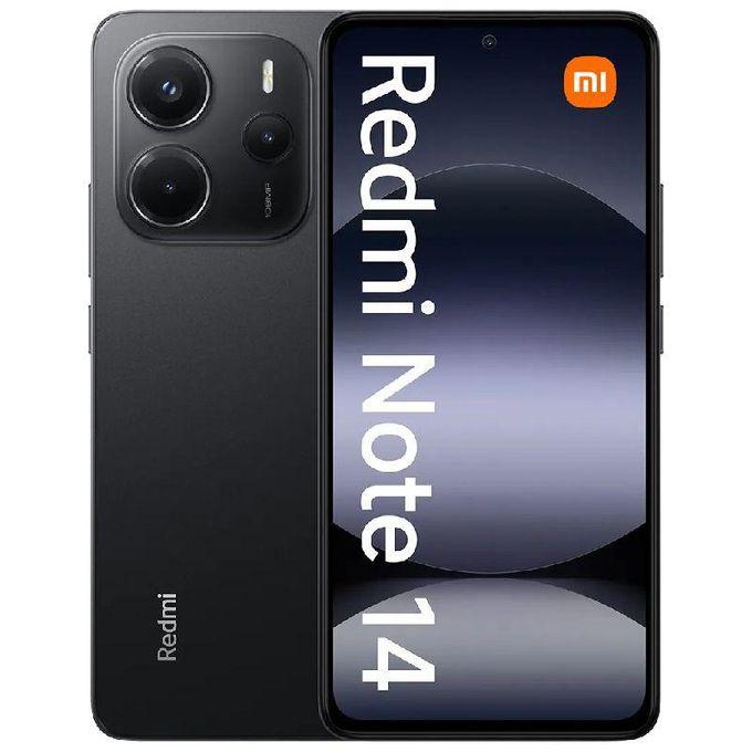 XIAOMI Redmi Note 14 - Dual SIM 4G 256GB/8GB Mobile Phone - Midnight Black