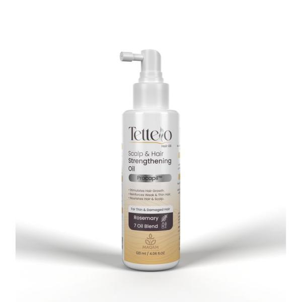 Tettello زيت تيتيللو لإطالة وتقوية الشعر 120 مل