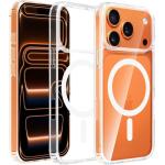 جراب كريستال iPhone 17 Pro Max بحجم 6.9 بوصة لعام 2025، متوافق مع MagSafe، غطاء خلفي مضاد للخدوش، غطاء خلفي شفاف مقاوم للخدوش