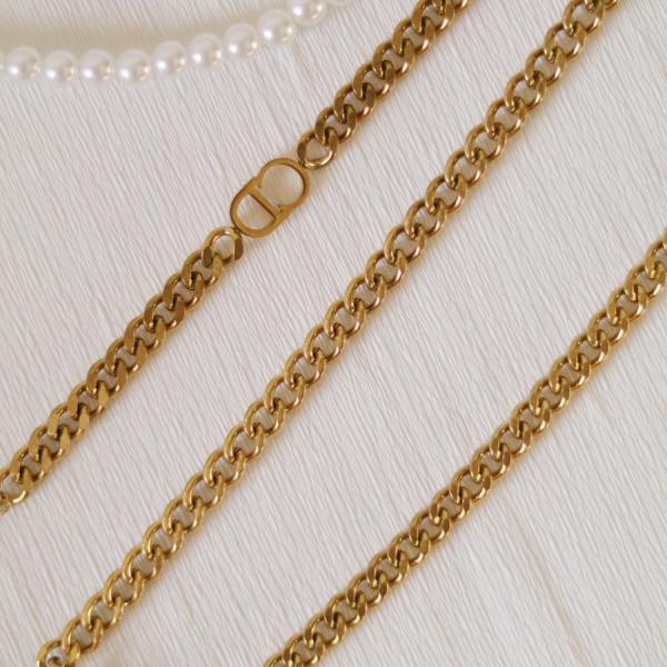 CD Signature Necklace & Bracelet Set