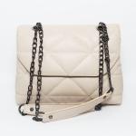 Glitter حقيبة كروس نسائية - بيج