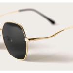 SHEIN Metal Frame Sunglasses With Case-8730