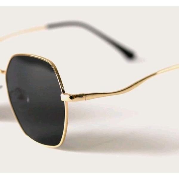 SHEIN Metal Frame Sunglasses With Case-8730