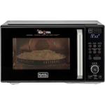 Qayym فرن ميكروويف ديجيتال 4 في 1 مع مقلاة هوائية، شواية وحرارة، 29 لتر، أسود - MZAF2910-B5