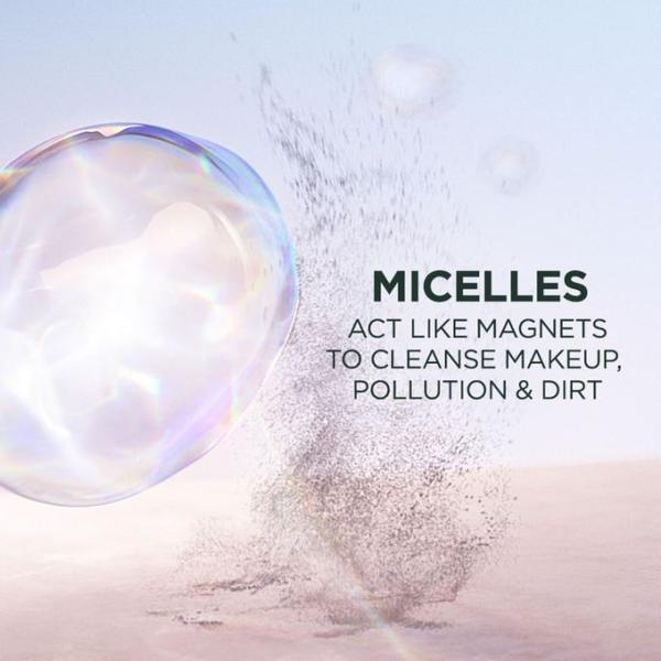 Garnier ماء ميسلار منظف غني بالزيت مزيل المكياج المقاوم للماء - 100 مل