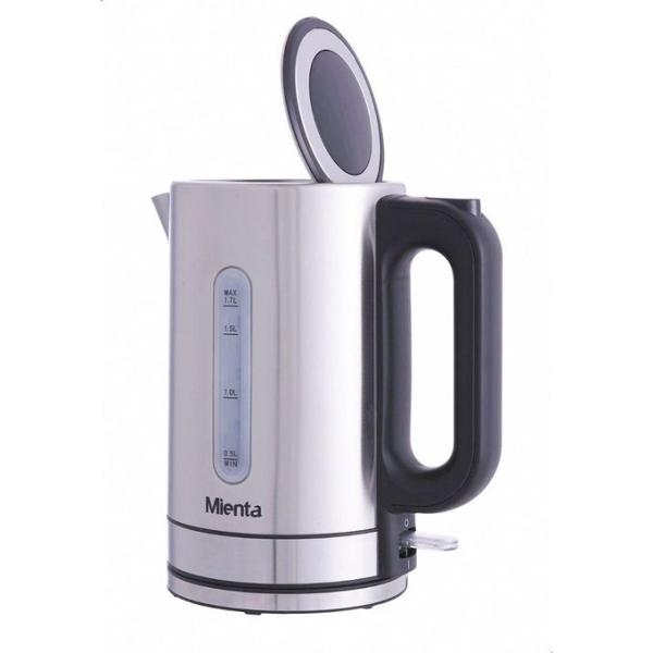 Mienta كاتيل كهرباء ميانتا، سعة 1.7 لتر، 2150 وات، ستانلس ستيل
