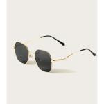 SHEIN Metal Frame Sunglasses With Case-8730
