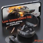 سماعة ايربودز بخاصية تقليل الضوضاء، وتحكم باللمس - FDY-T02